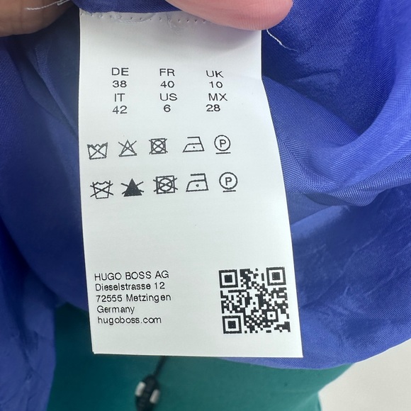 Hugo Boss Royal Blue Classic Sheath Dress - Picture 5 of 7